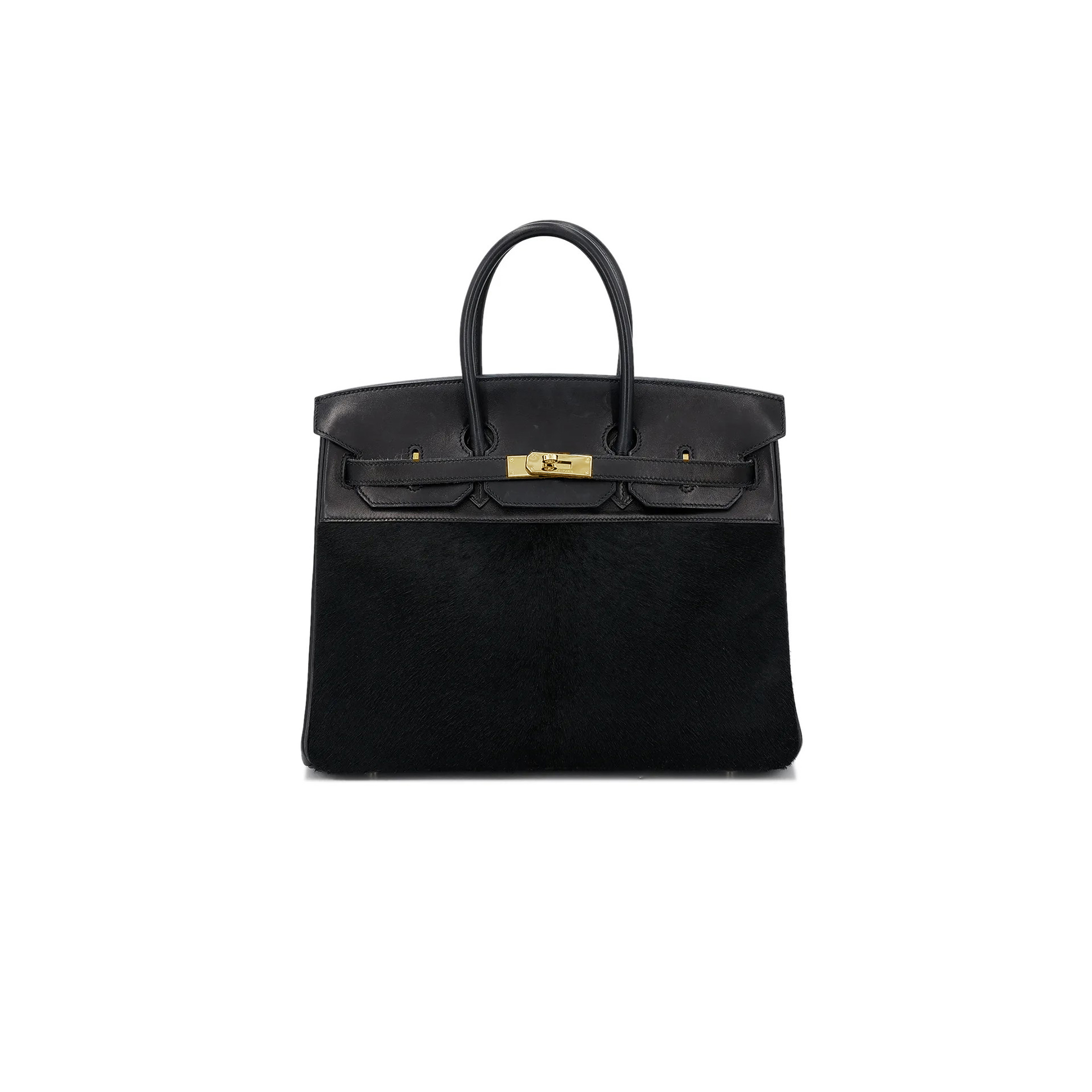 HERMES BIRKIN 25 TOGO BLACK BAG 2376734 (25*20*13cm)